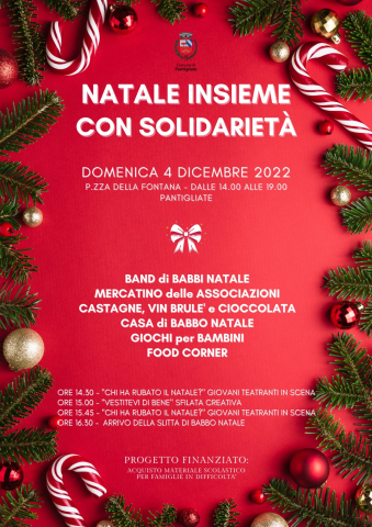 4 dicembre - Festa in piazza - Natale insieme con Solidarietà